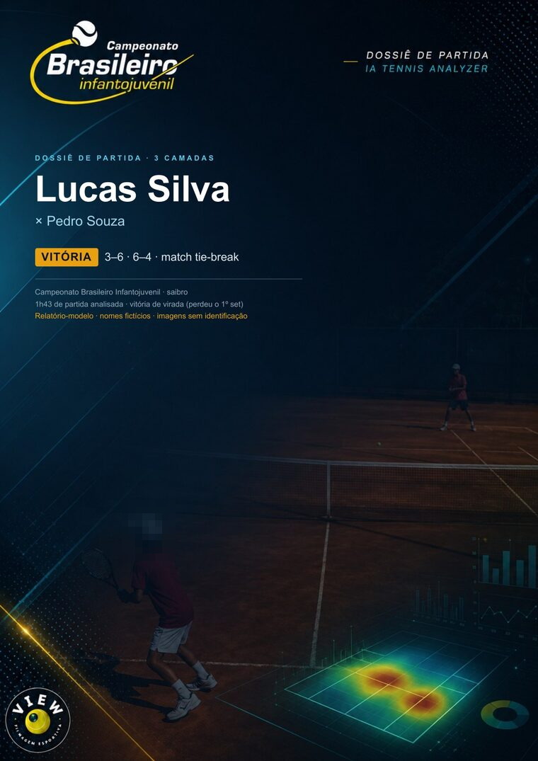 Capa do dossiê: Lucas Silva × Pedro Souza
